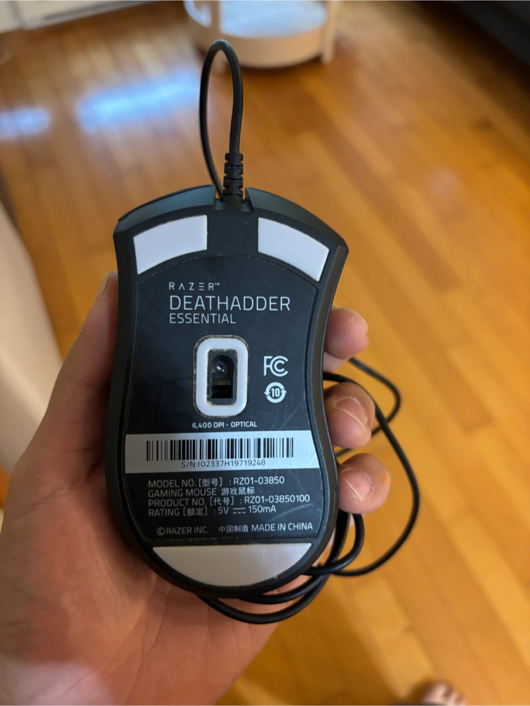 Razer DeathAdder Essential Wired Gaming Mouse – Like New - photo 2