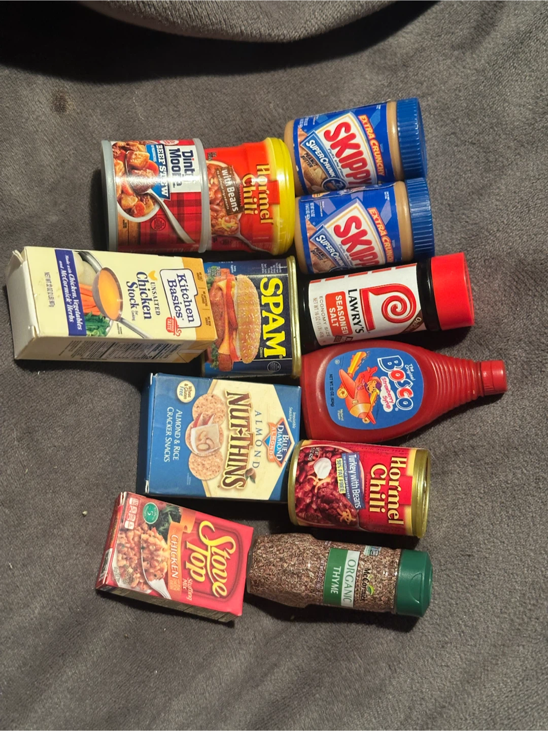 Dollhouse miniature food