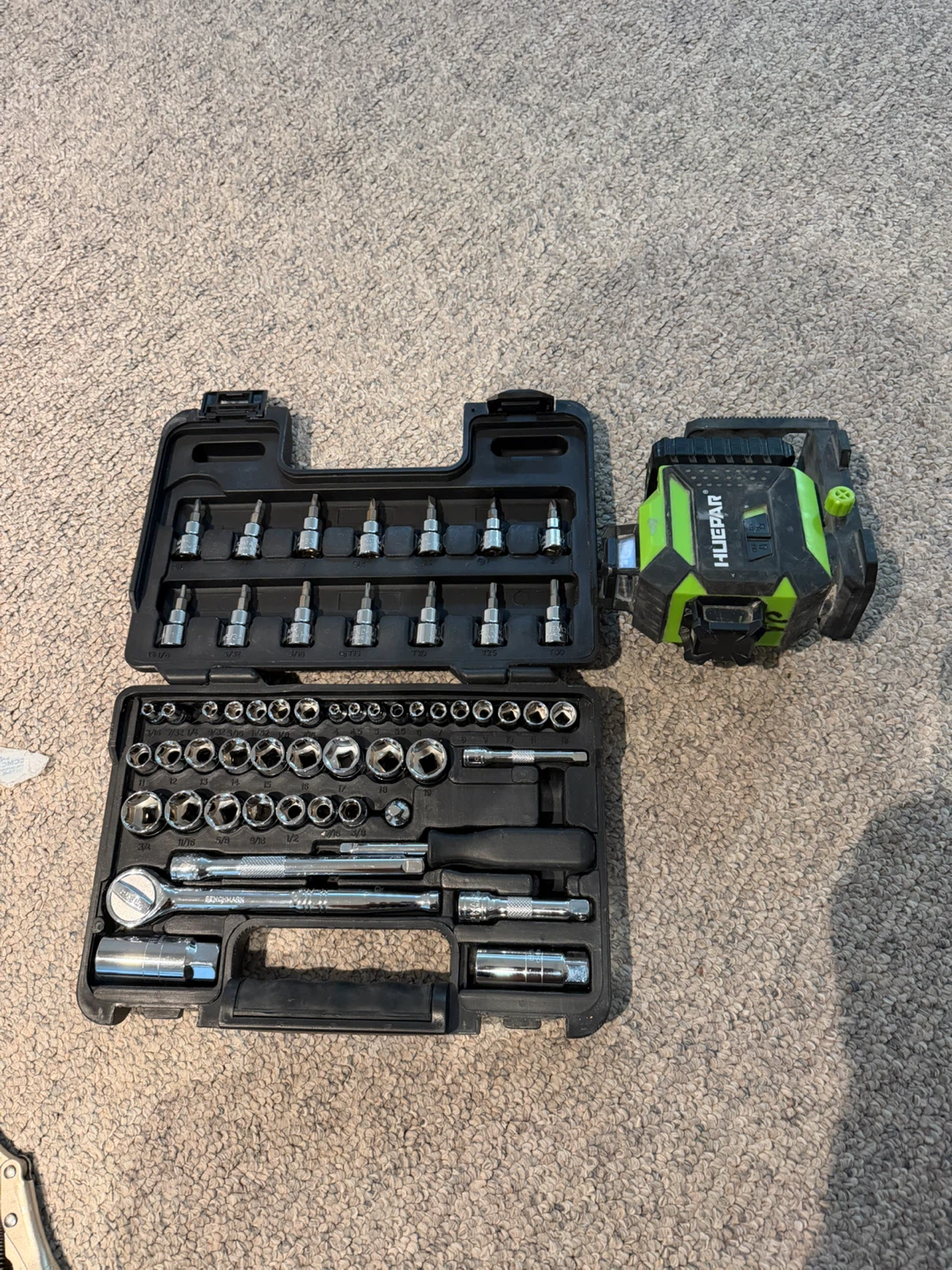 Milwaukee M12 Drill with Socket Set and Tools - photo 3