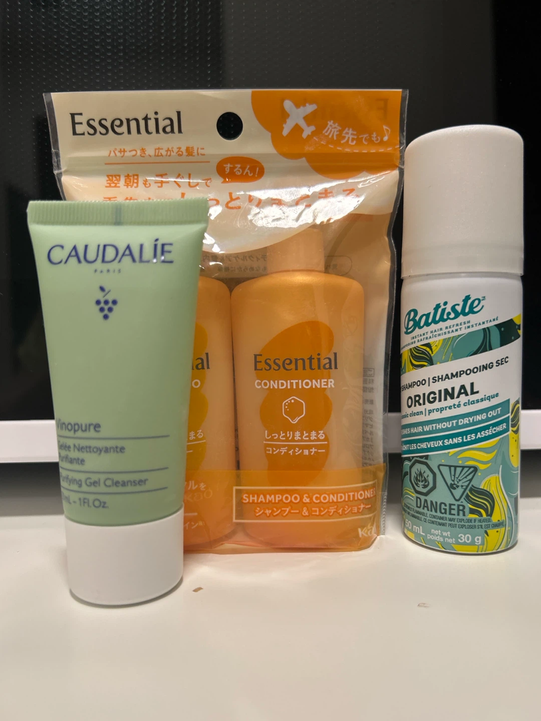 Caudalie, Essential & Batiste Travel Hair Care Set