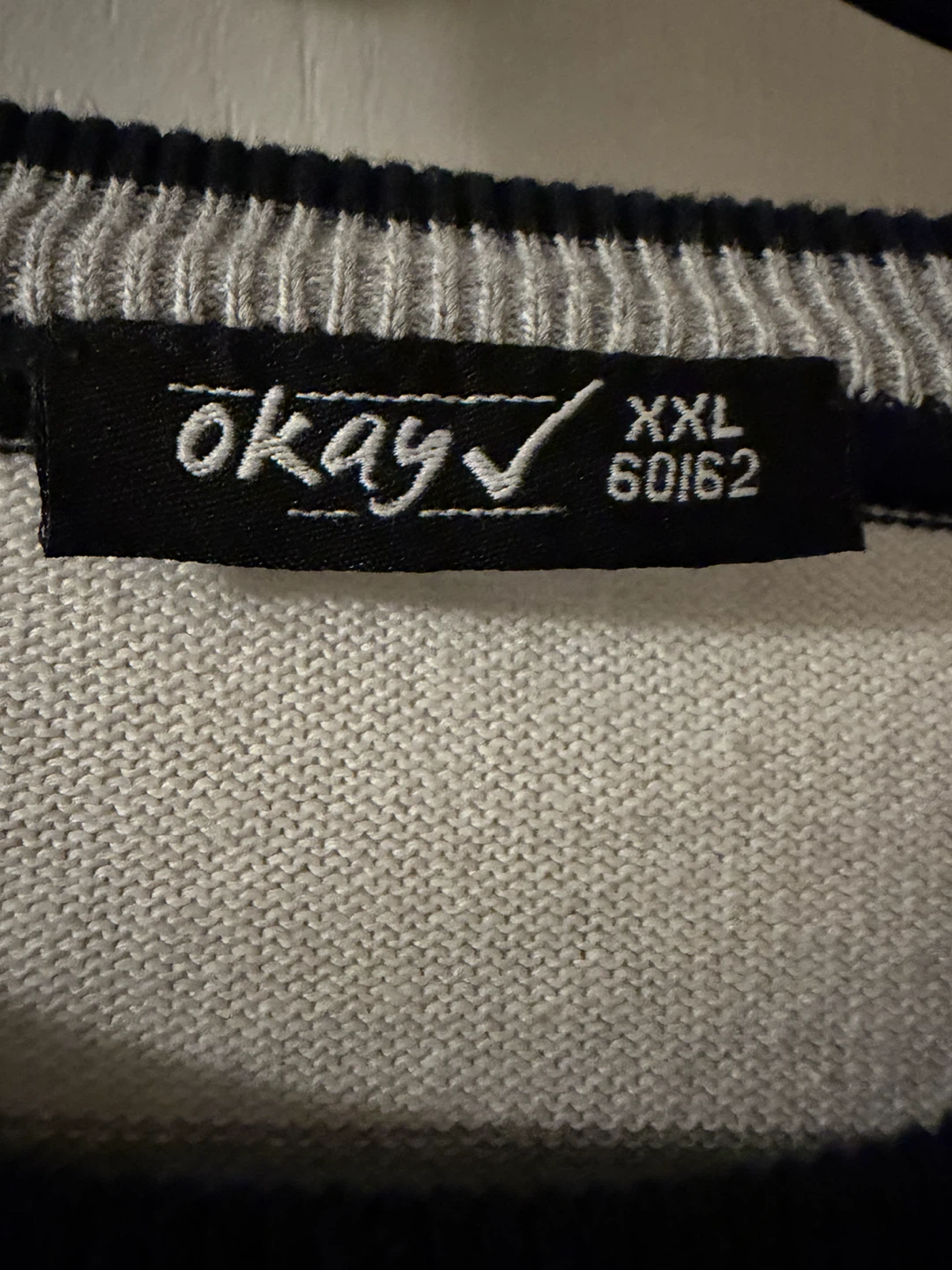 Black, white and grey striped sweater - photo 2