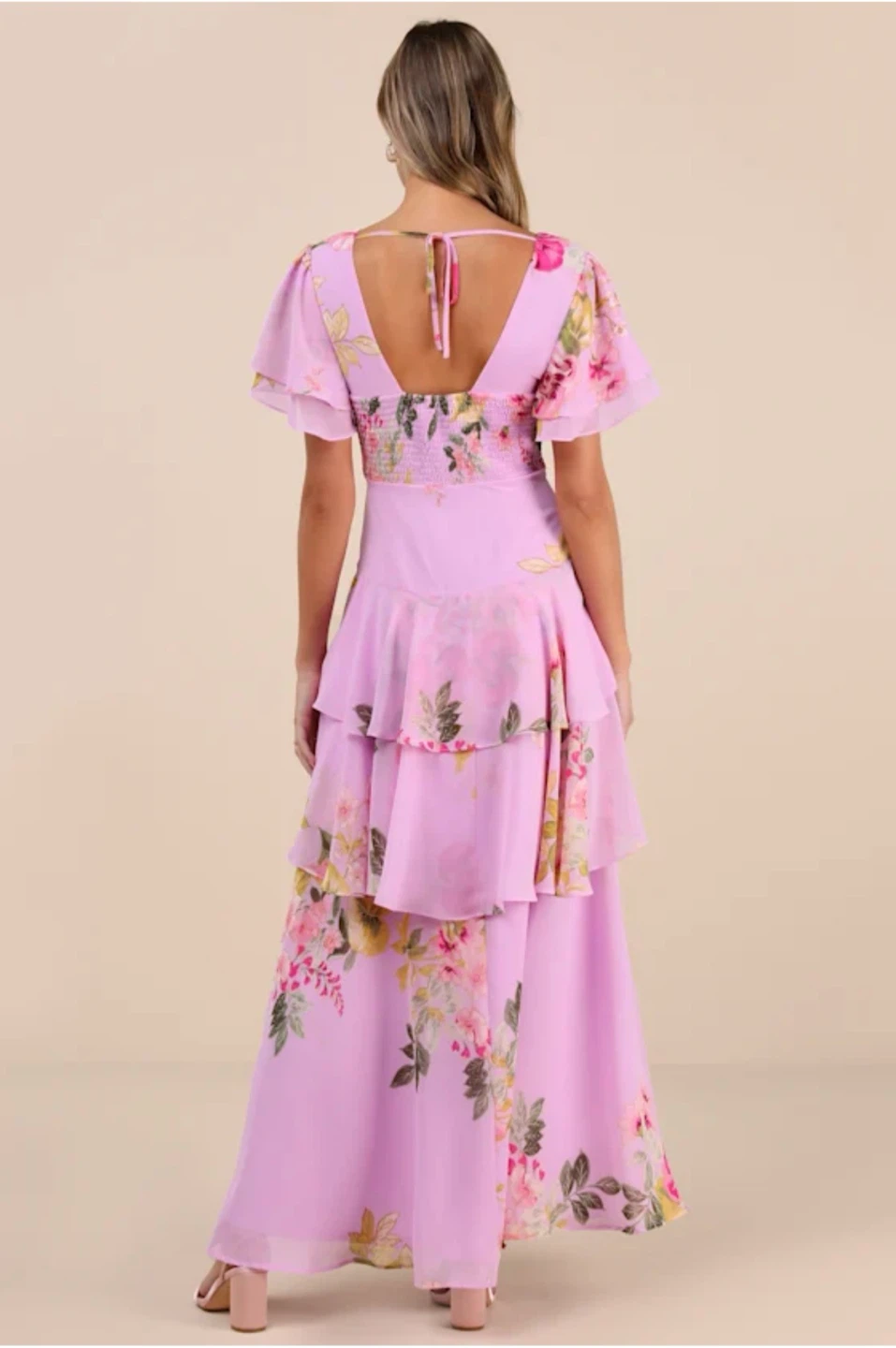 Floral Tiered Maxi Dress - photo 2