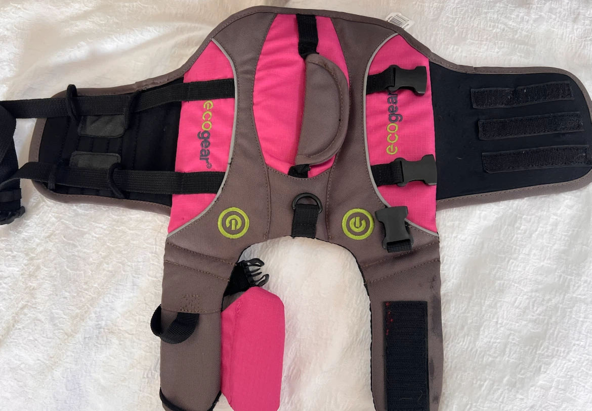 ECOGEAR Dog Life Jacket Vest Pink/Grey - photo 4