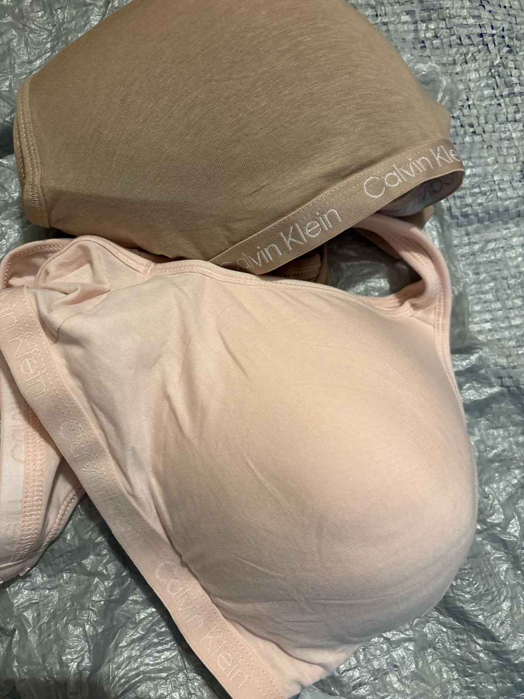 2pc Calvin Klein Cotton Blend Bra - XL