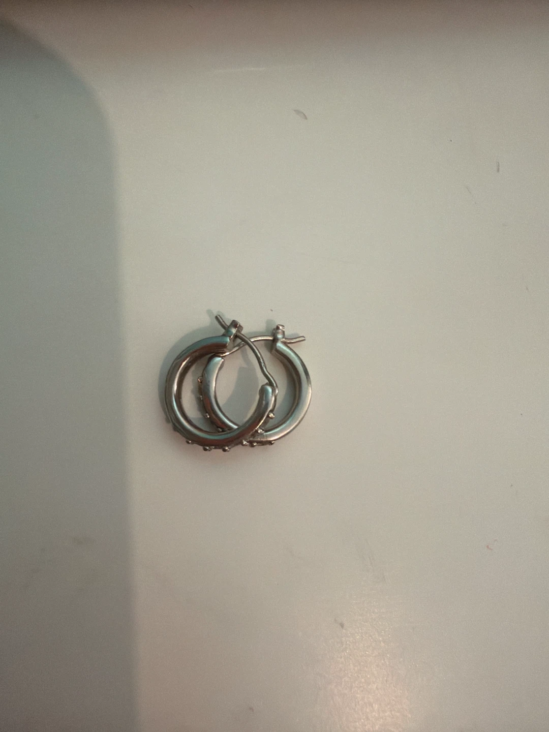 Silver earrings - photo 2