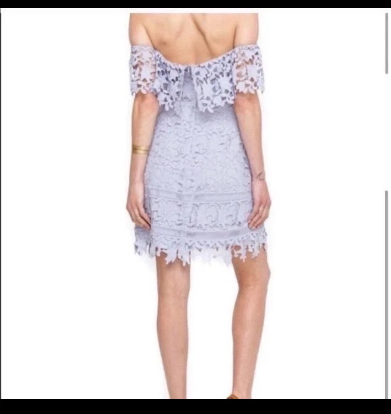 ASTR the label Lavender Lace Off-the-Shoulder Dress - photo 3