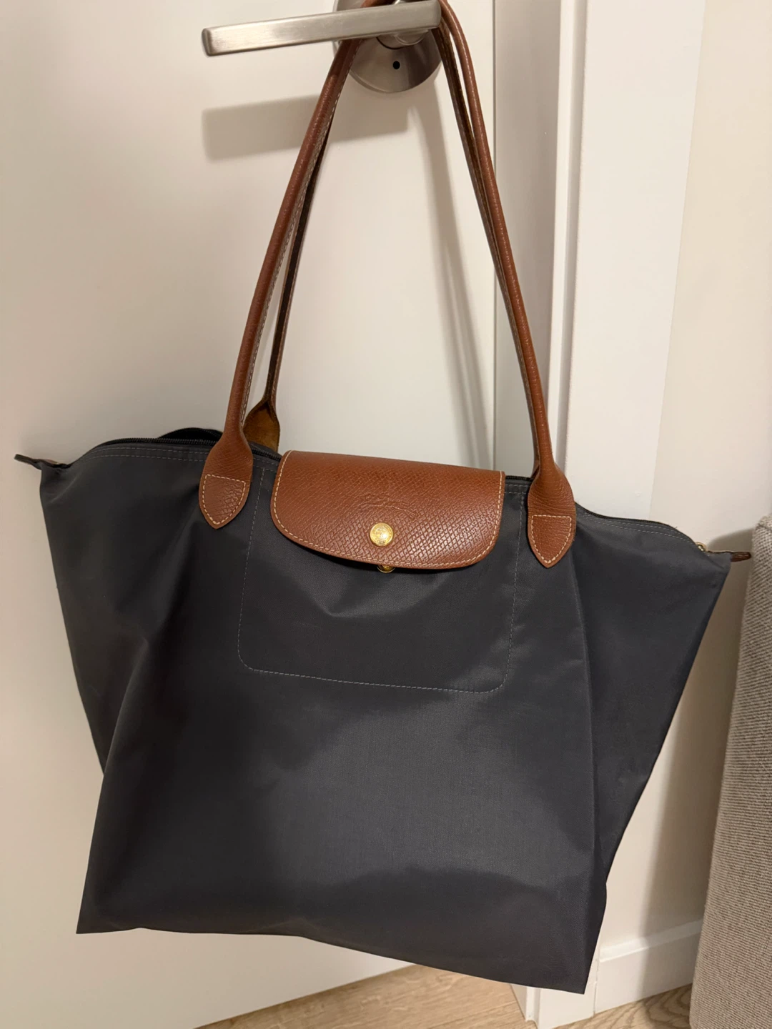 Longchamp Le Pliage Shoulder Bag - Navy - photo 2
