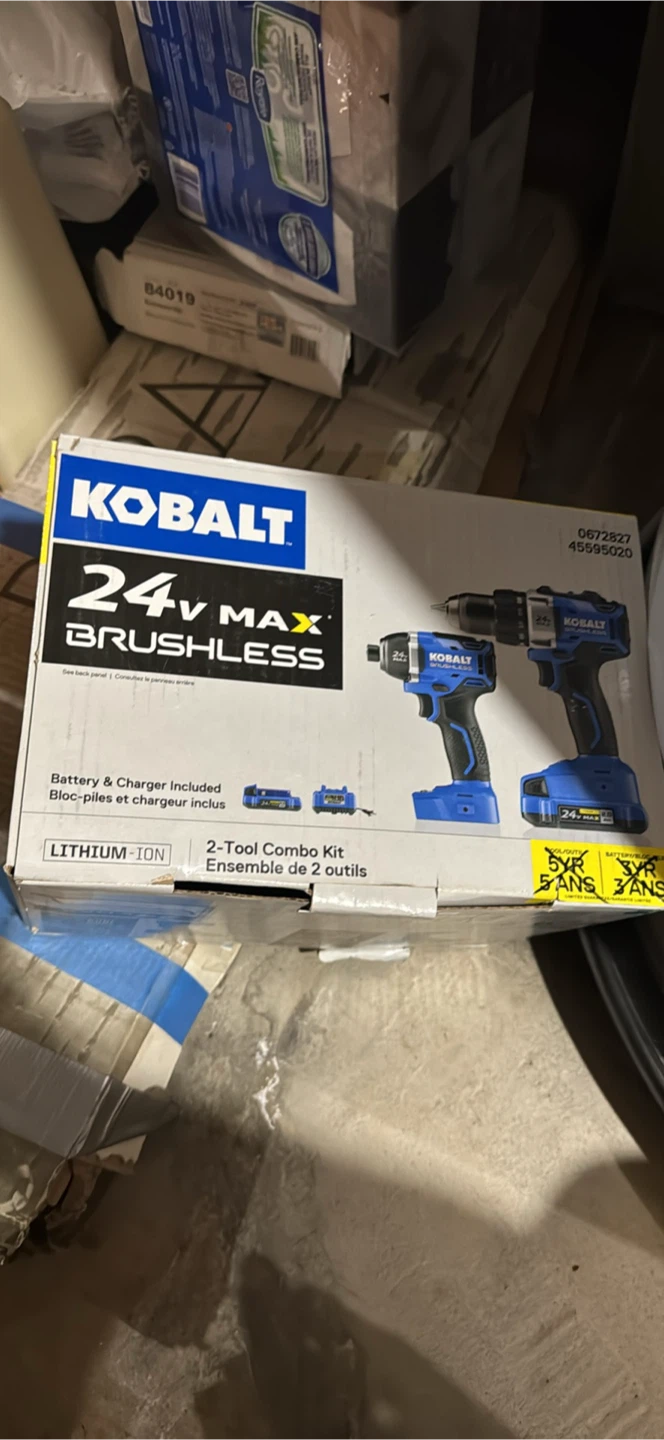 Kobalt 24V MAX Brushless 2-Tool Combo Kit - photo 3