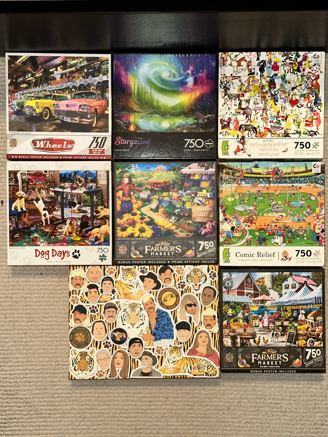 750 Piece Puzzles