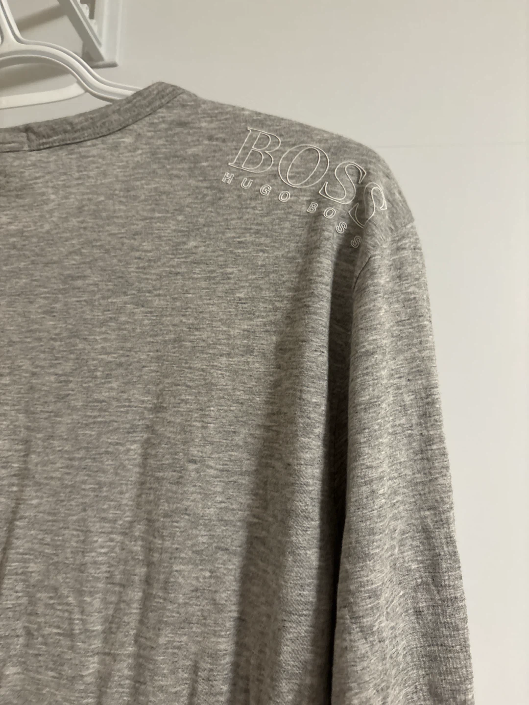 Hugo Boss Grey Long Sleeve T-Shirt - photo 3