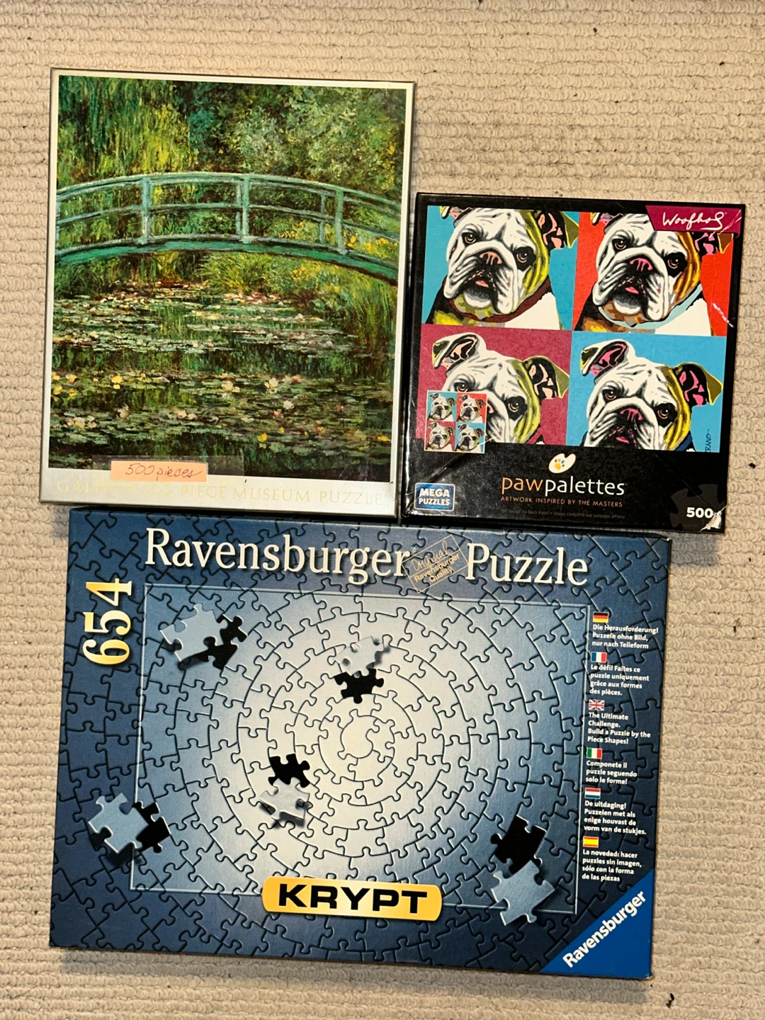 500 Piece Puzzles