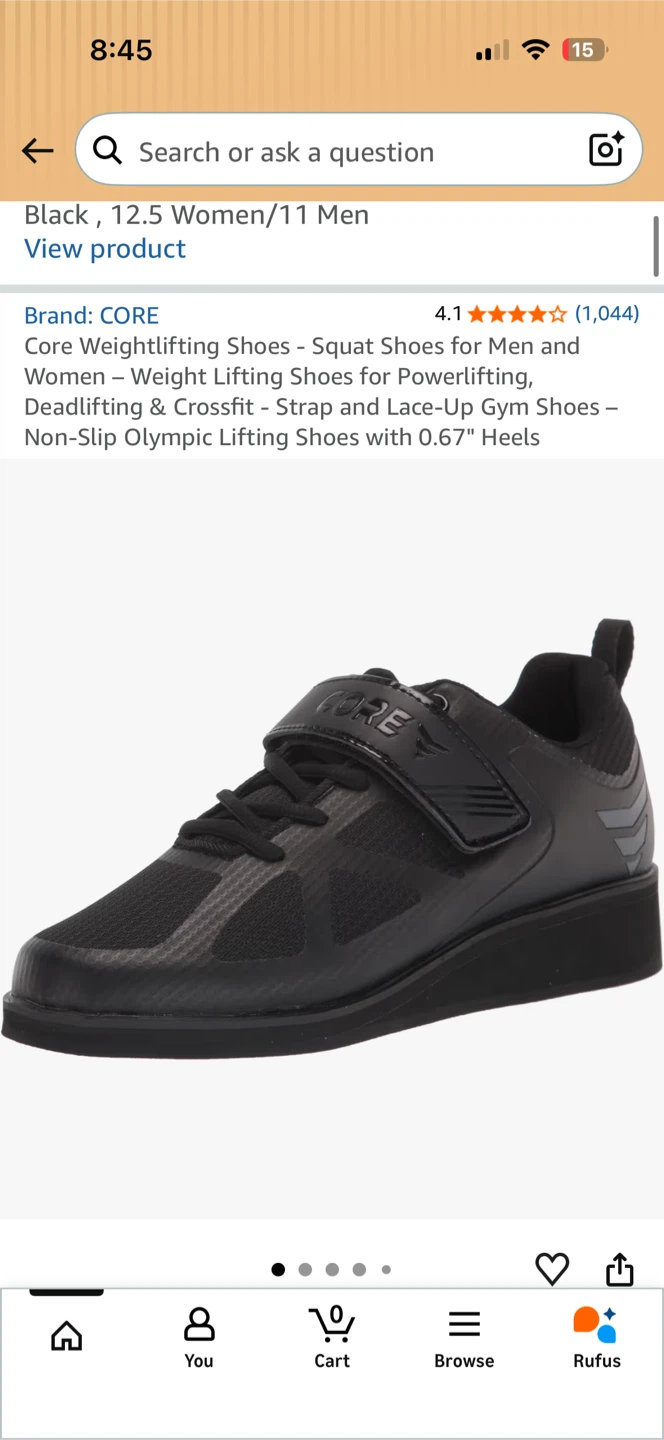 Core Weightlifting Shoes – Men's Size 11 (Like New) - photo 4