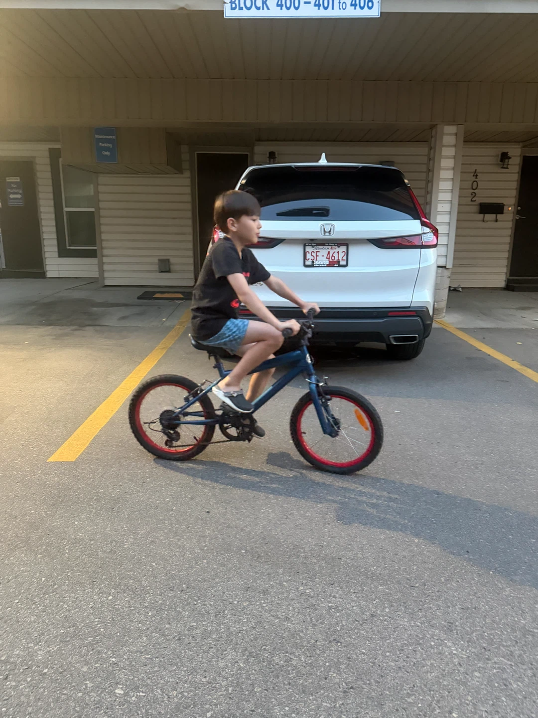 Blue Supercycle Kids Bike with Red Rims - photo 4