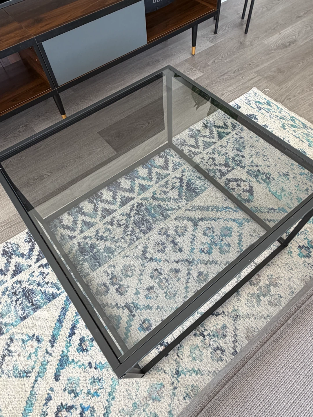 Glass Top Coffee Table - photo 2