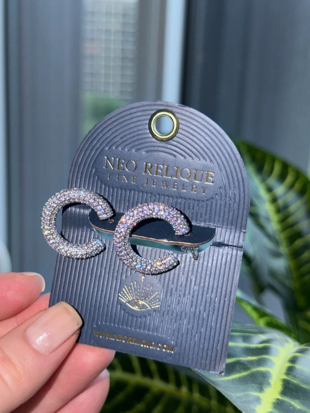 Neo Relique C-Hoop Earrings