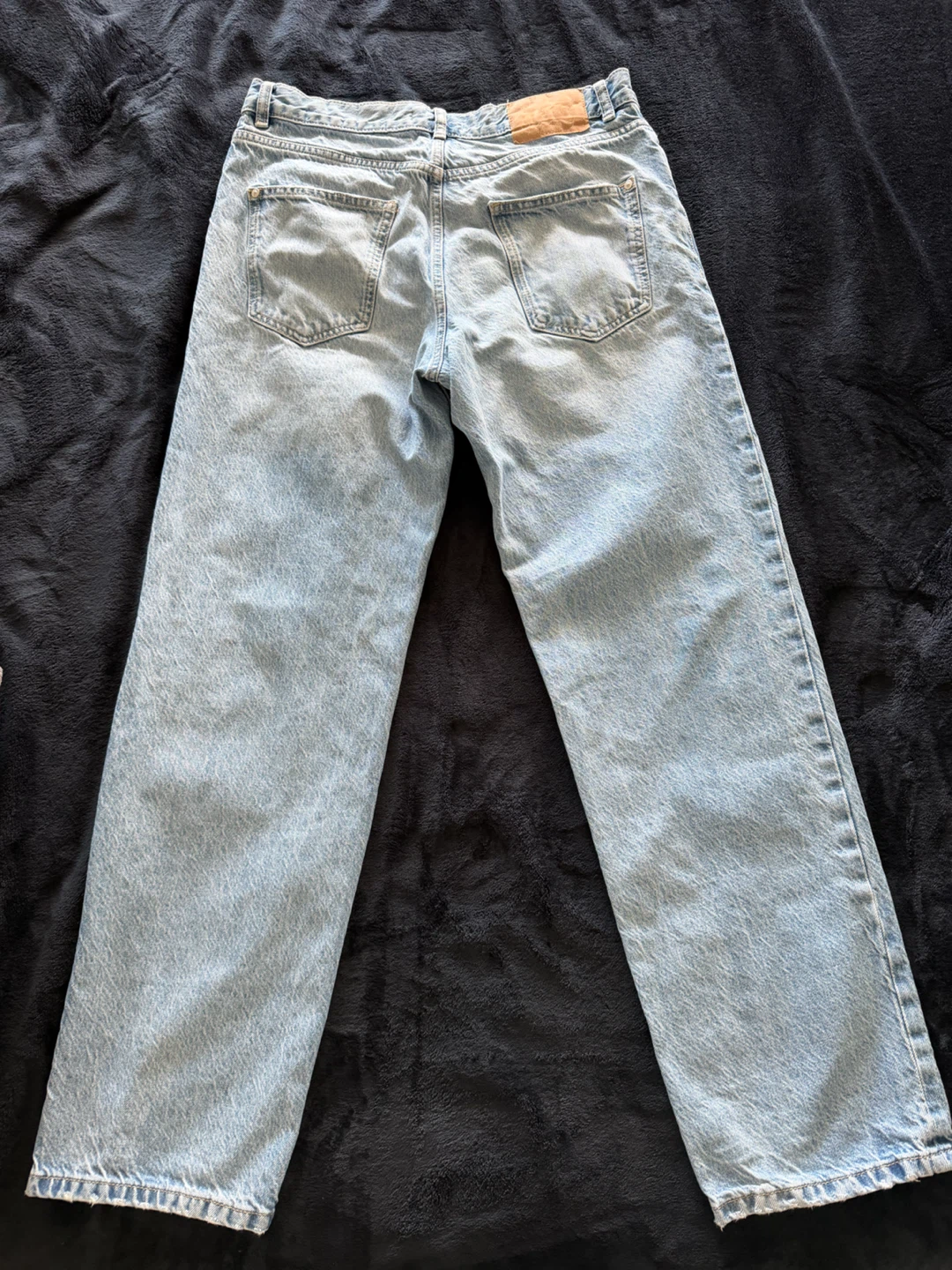 REVIEW Light Wash Wide Leg Jeans - photo 3