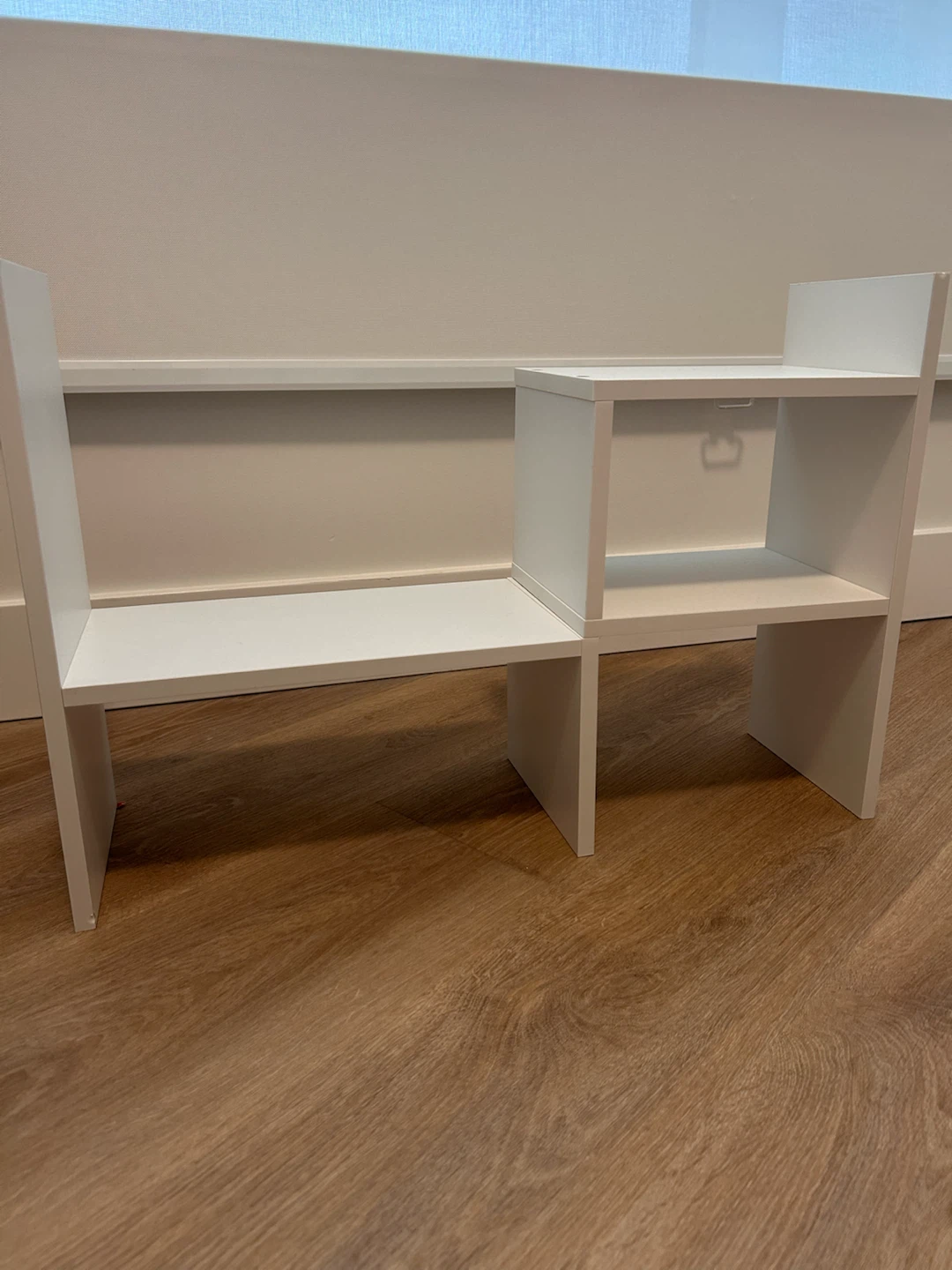 Desktop Organizer & Adjustable Wood Display Shelf - photo 2