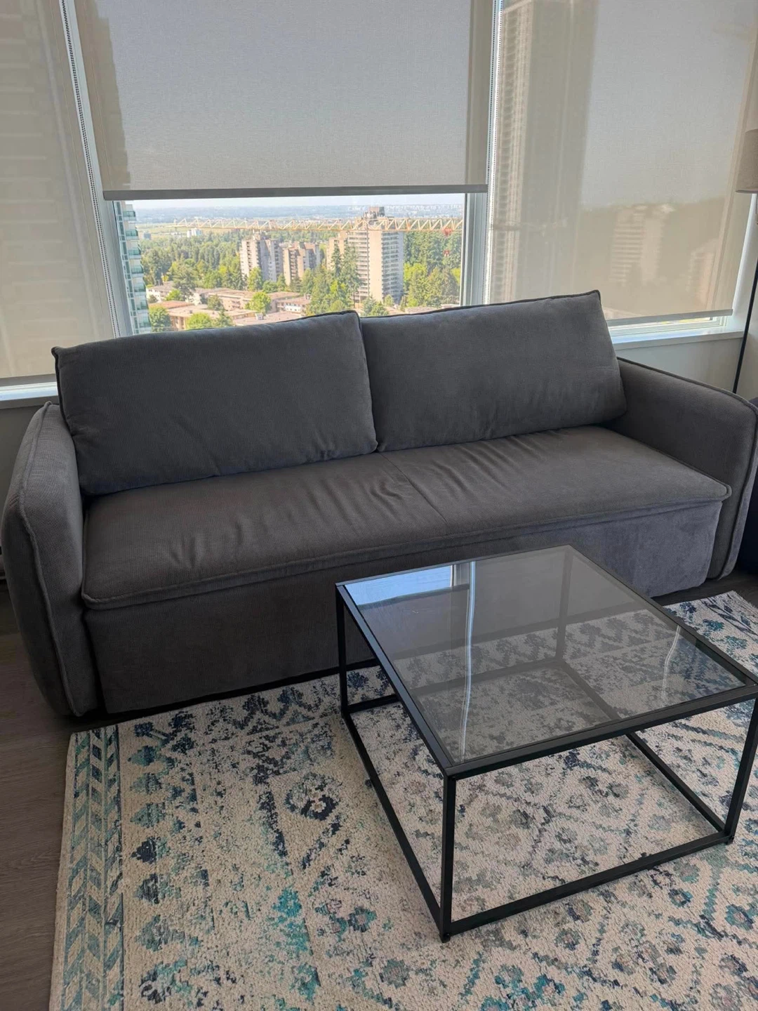 Gray Sofa Bed - photo 2