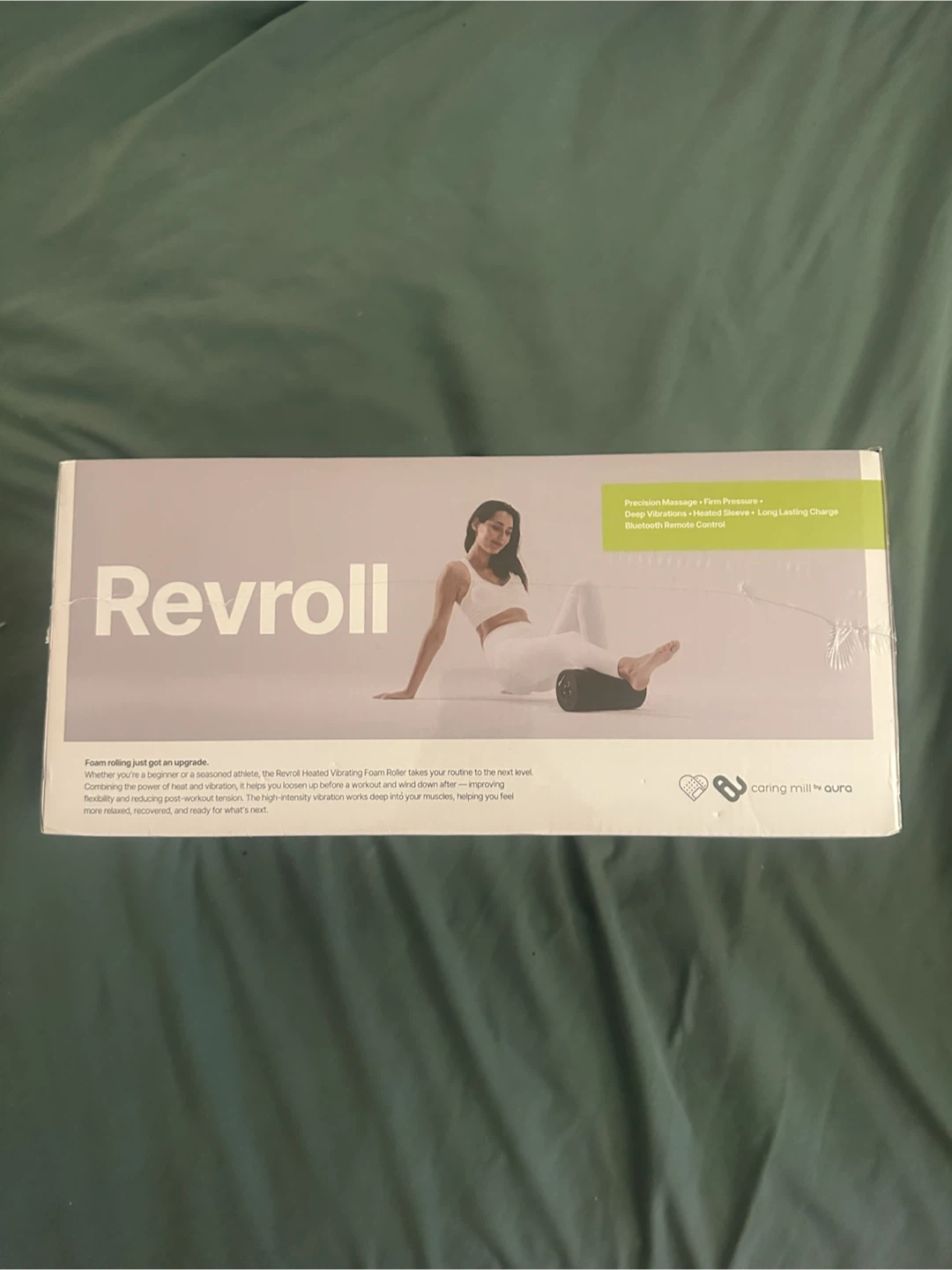 Revroll Vibrating + Heat Foam Roller