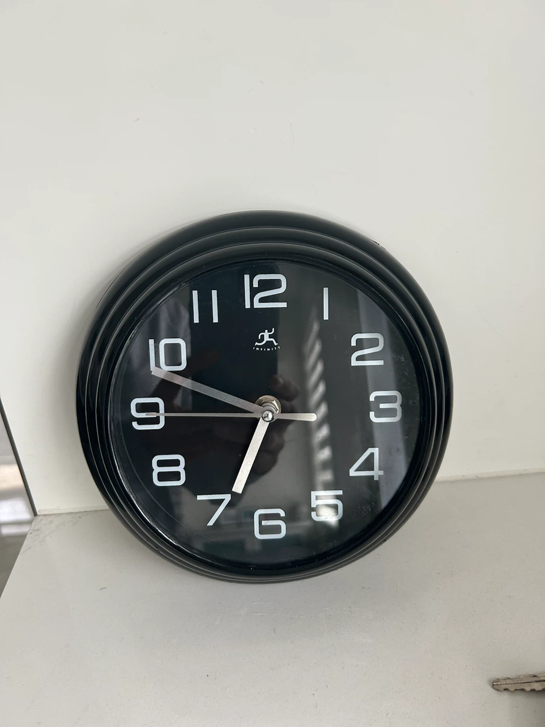 Infinity Wall Clock - Black