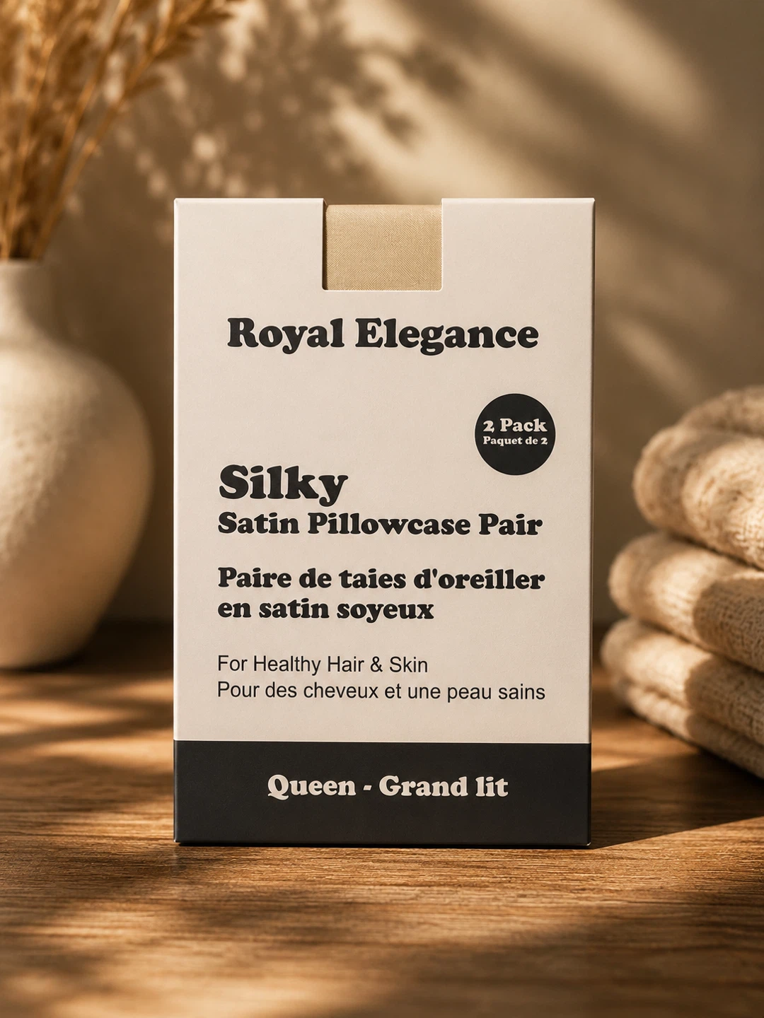 Silky Satin Pillowcase Set Queen - photo 2