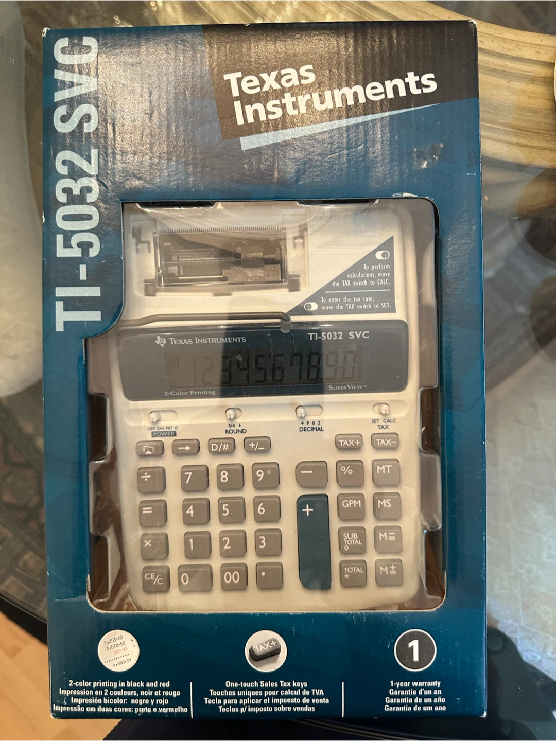 Texas Instruments Printing Calculator
