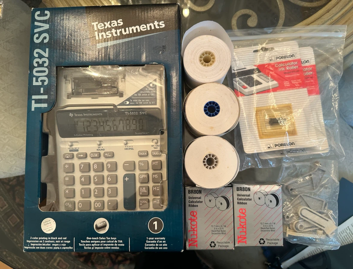 Texas Instruments Printing Calculator - photo 3