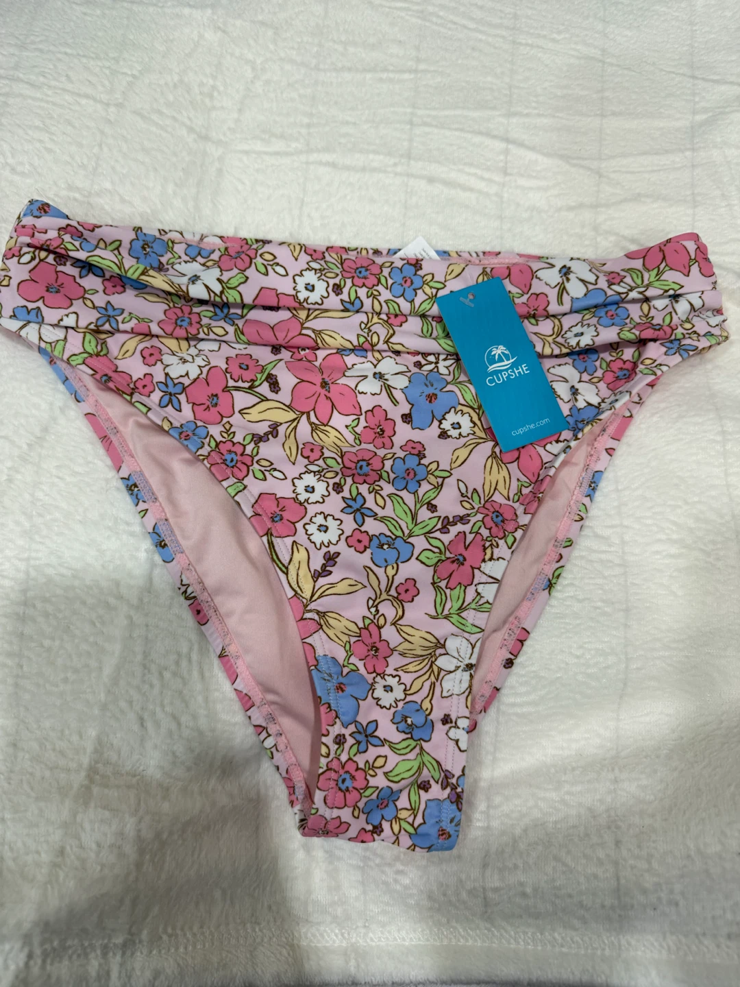 Cupshe Floral Bikini Bottoms - Size M