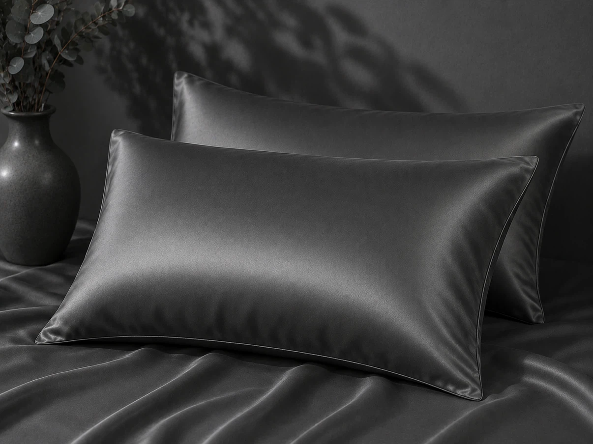 Silky Satin Pillowcase Pair Queen