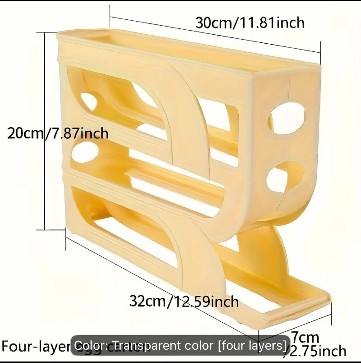 Four Layer Egg Storage Dispenser