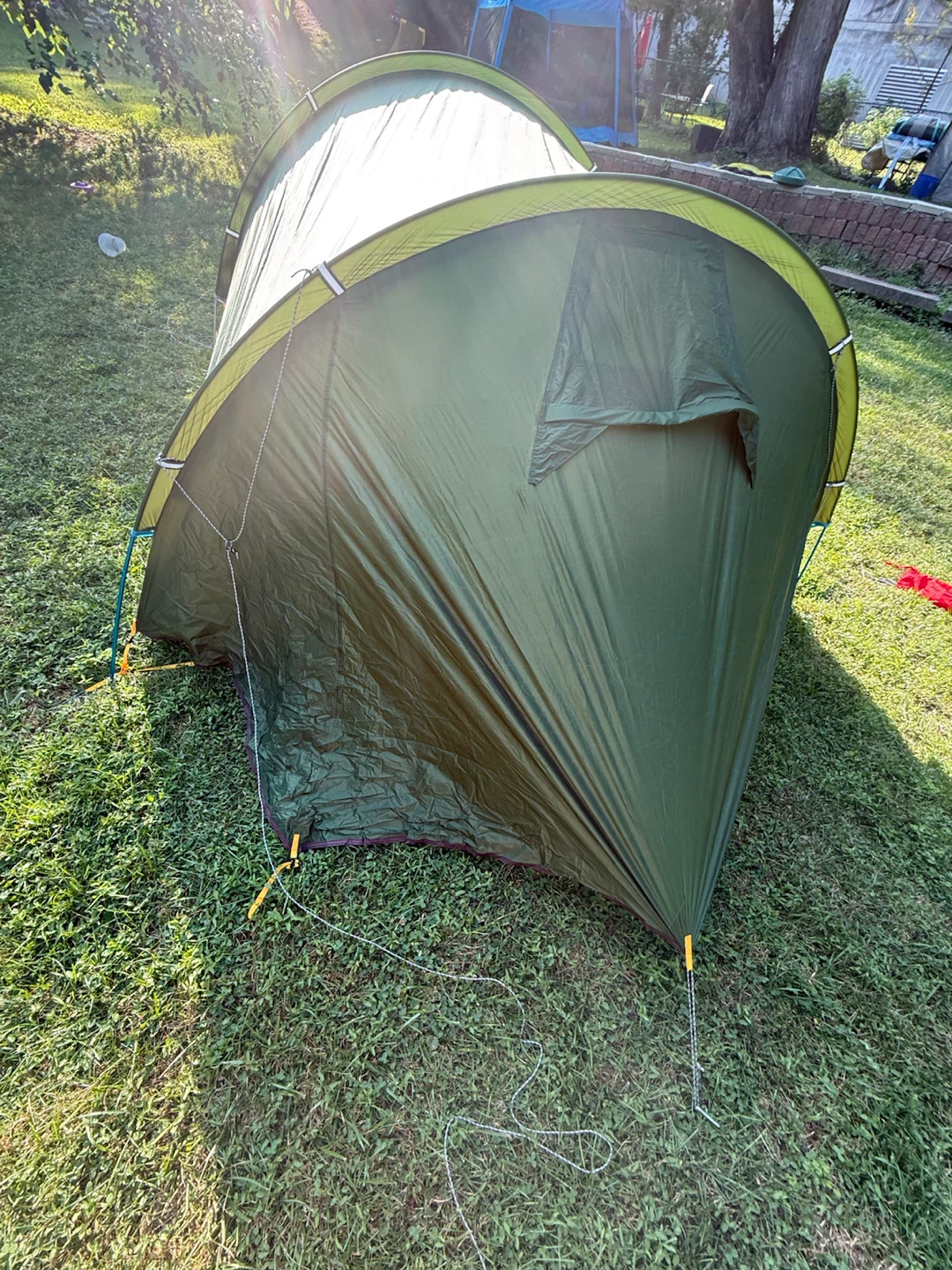 Naturehike 3-Person Tent - Green - photo 4