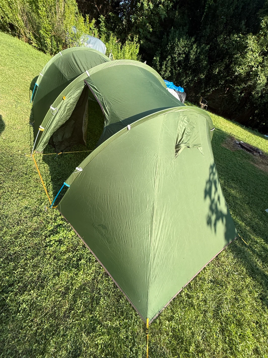 Naturehike 3-Person Tent - Green - photo 5