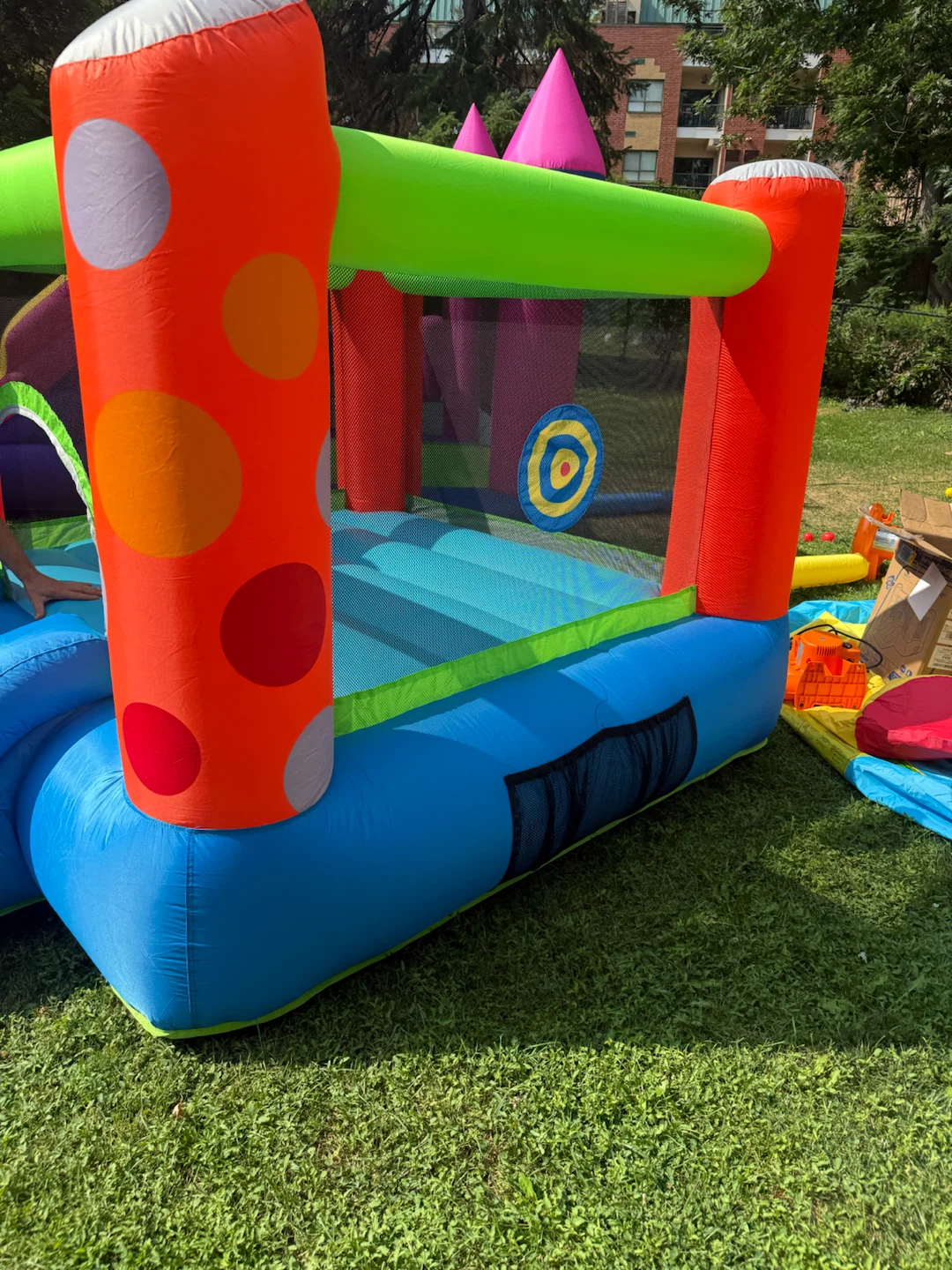 Action Air Inflatable Bounce House with Slide - photo 2
