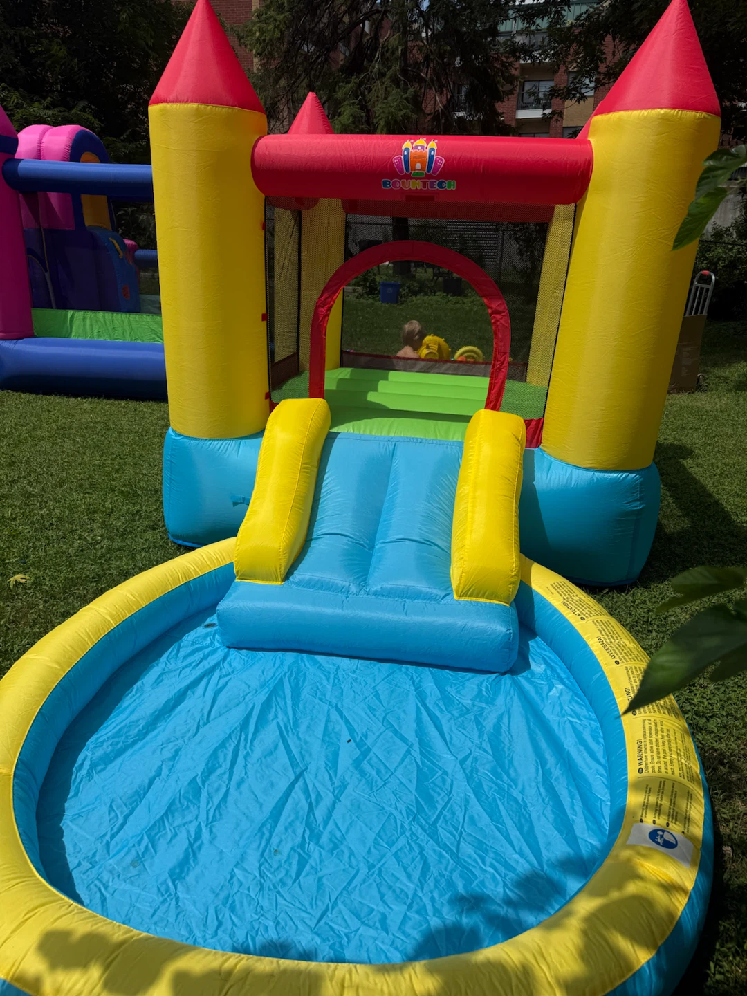 Inflatable Bounce House with Water Slide and Ball Pit - photo 4