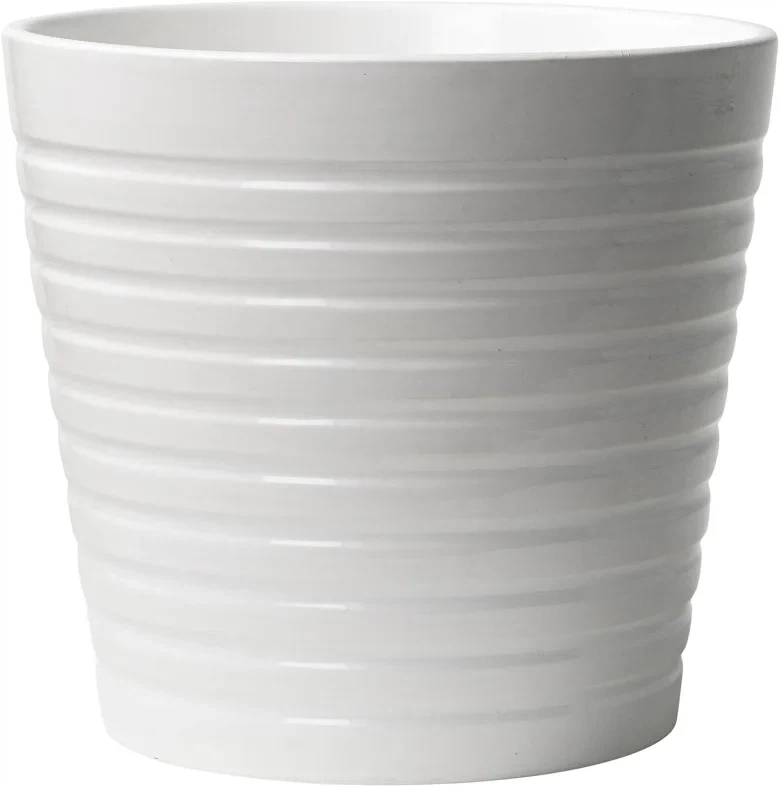 White Ceramic Planter Pot