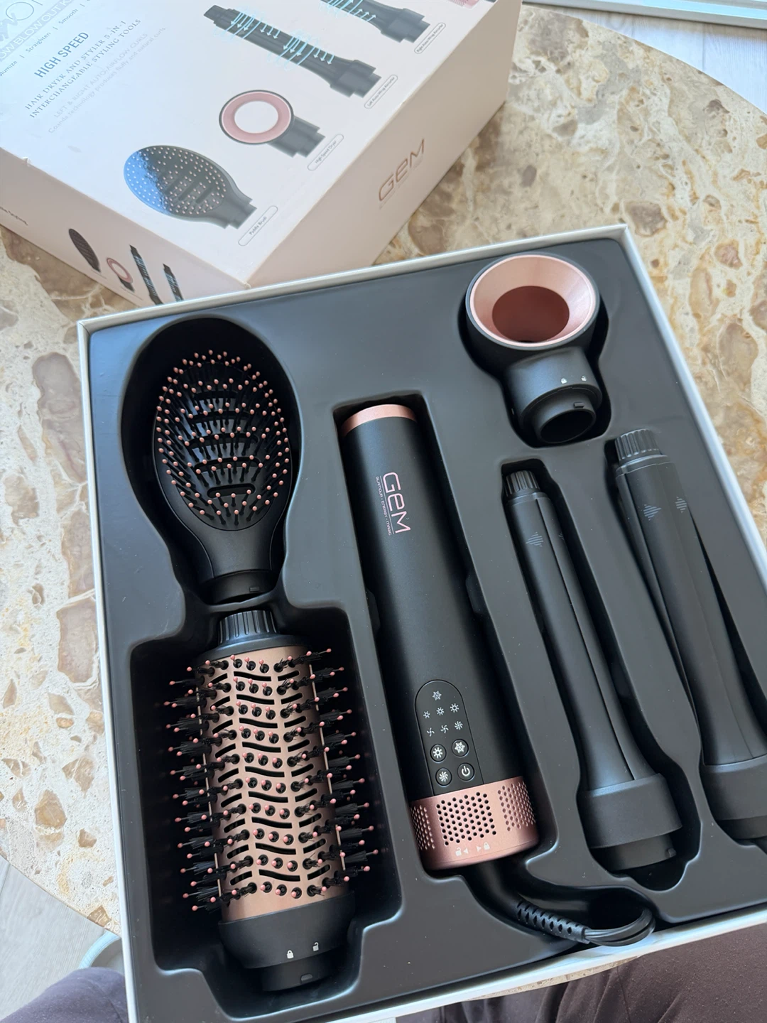 GEM Five-in-One Hair Styler & Dryer Set - photo 2