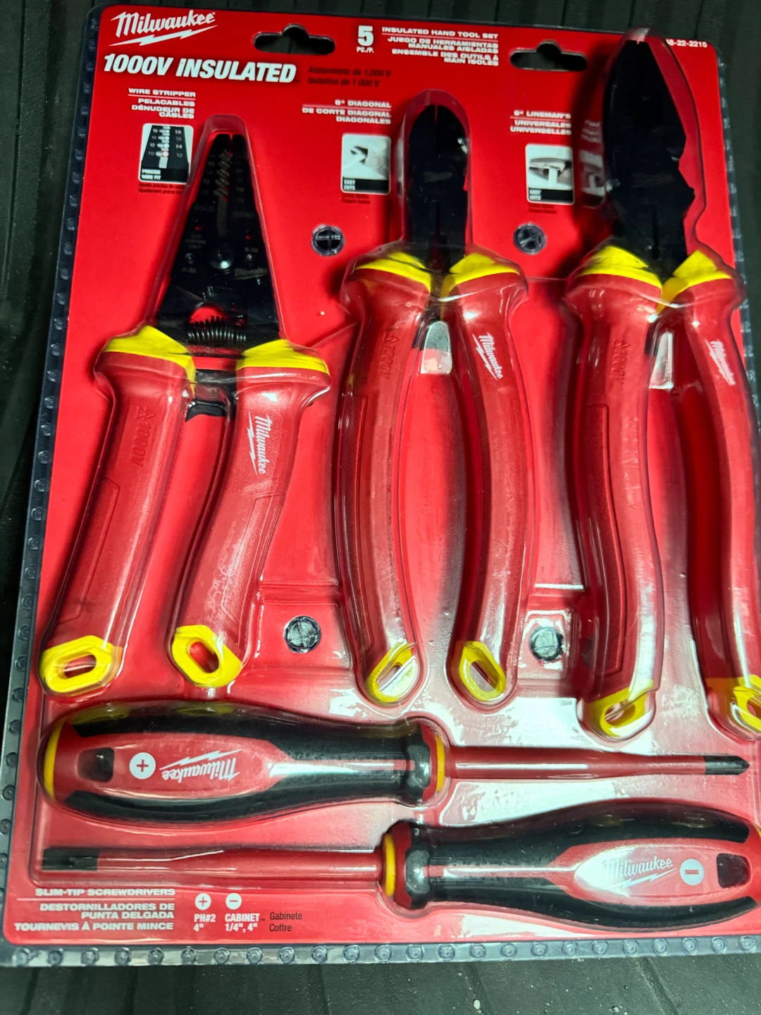 Milwaukee 1000V Insulated Hand Tool Set