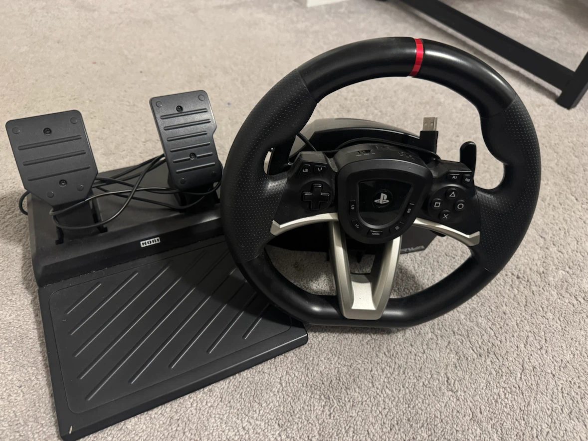 HORI Racing Wheel for PlayStation 4,5 and PC