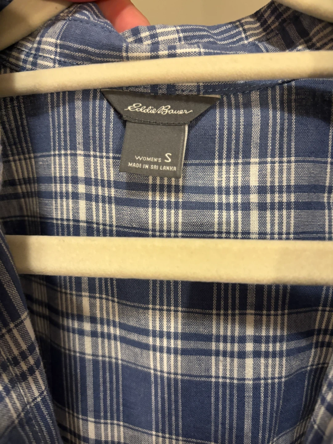 Eddie Bauer Women's Plaid Shirt Dress Size S - photo 2