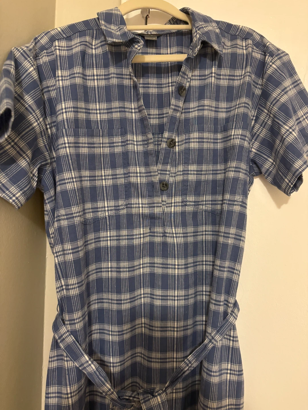 Eddie Bauer Women's Plaid Shirt Dress Size S - photo 3