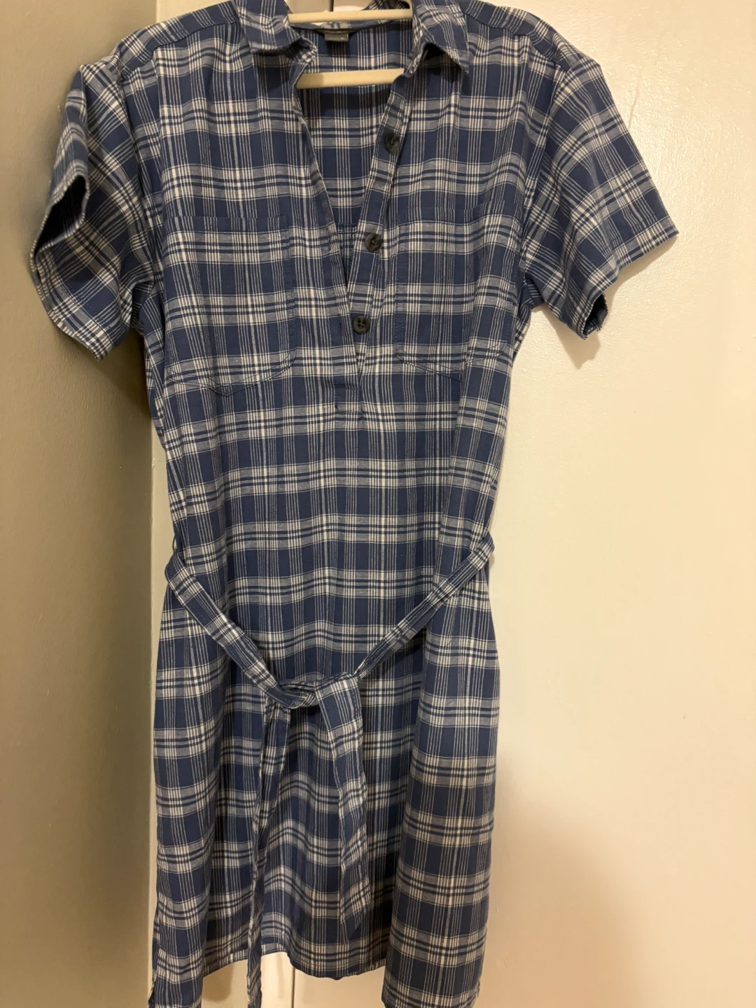 Eddie Bauer Women's Plaid Shirt Dress Size S - photo 4
