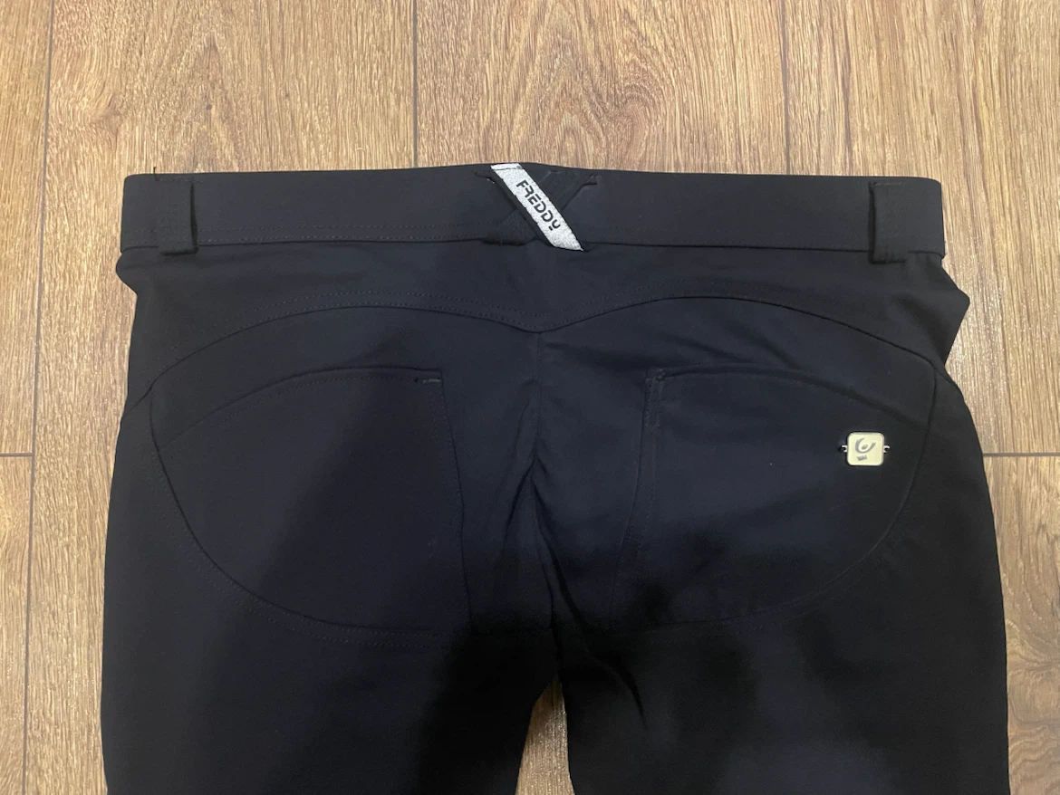 Freddy Black Mid-Waisted Pants XL