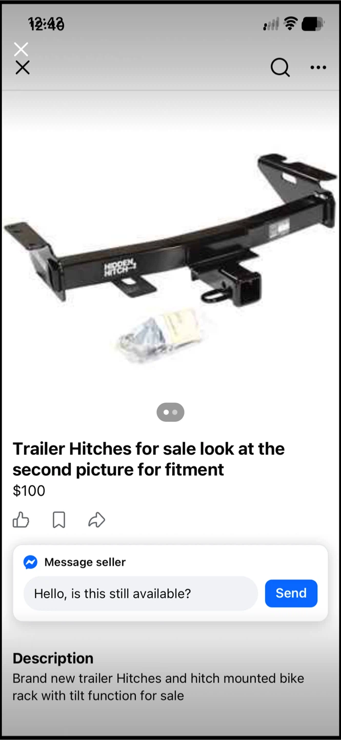 Trailer Hitch for car attachment
