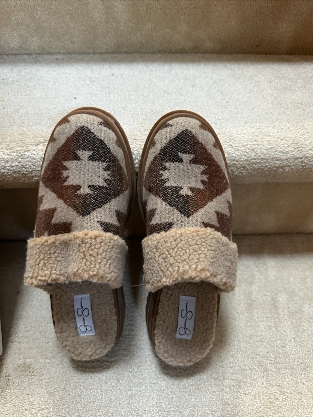 Jessica Simpson Slippers Size 9M