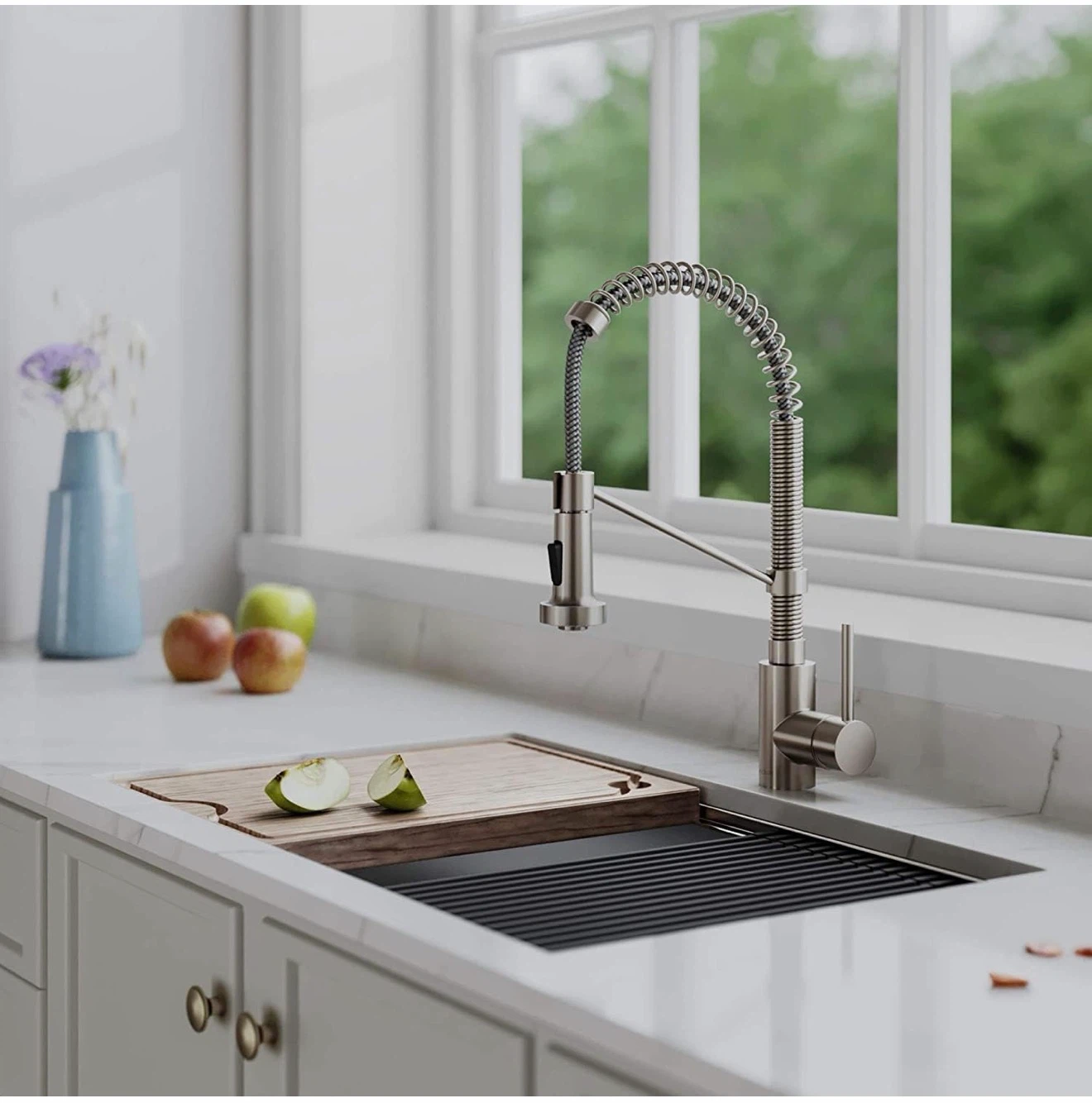 Kraus Spot-Free Stainless Steel Kitchen Faucet