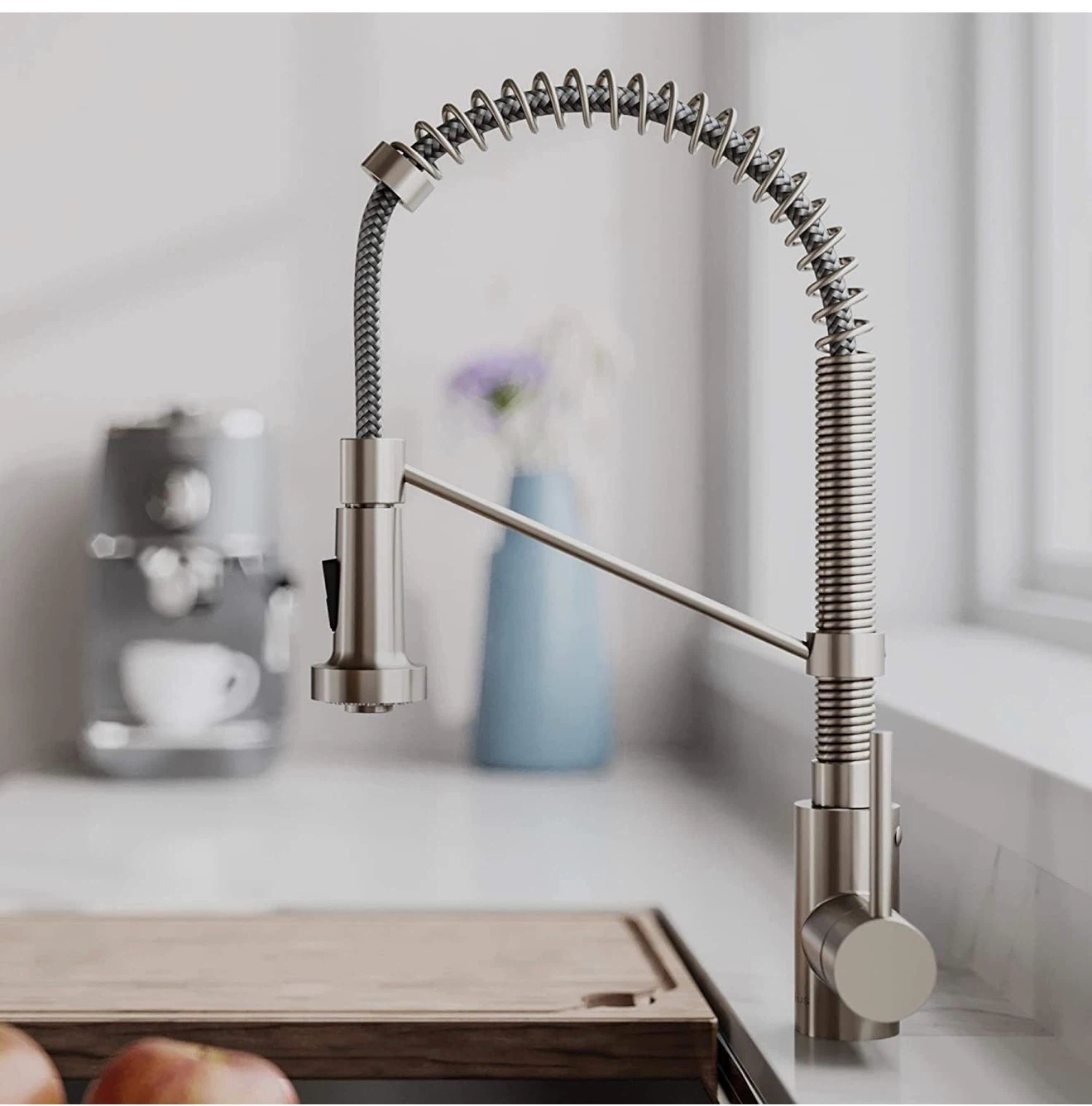 Kraus Spot-Free Stainless Steel Kitchen Faucet - photo 2