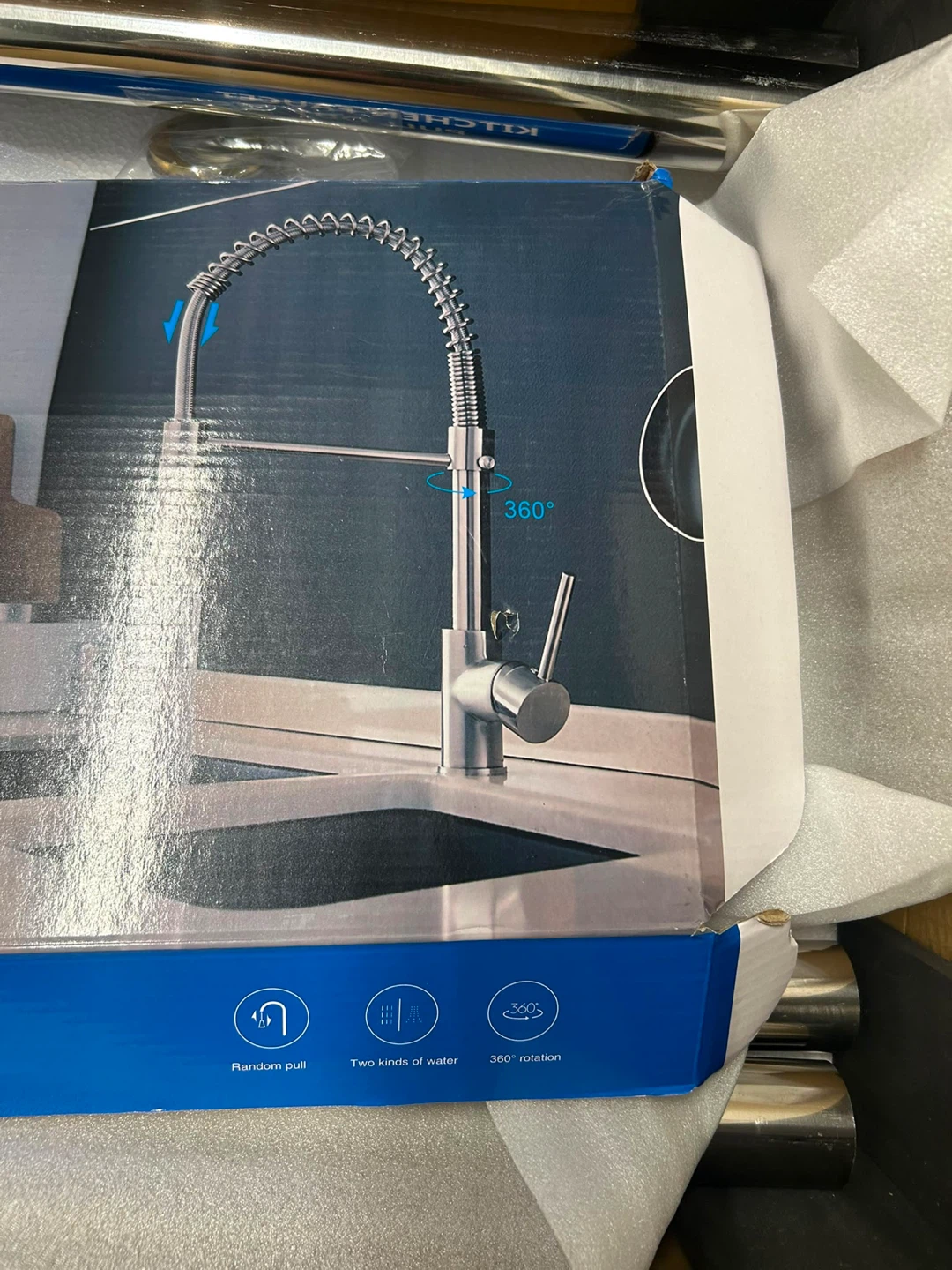 Kraus Spot-Free Stainless Steel Kitchen Faucet - photo 5