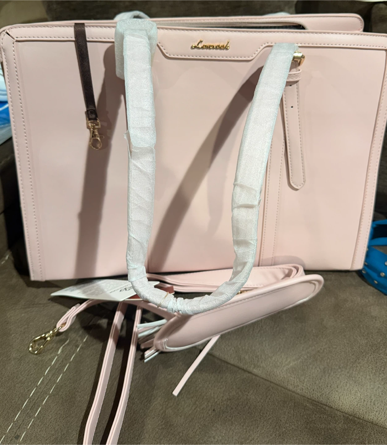 Light Pink Laptop Bag - photo 2
