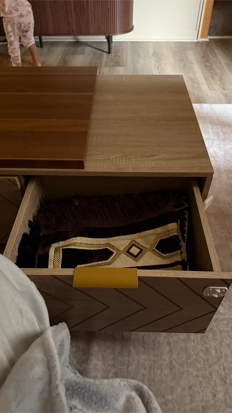 Modern Coffee Table with Storage - photo 2