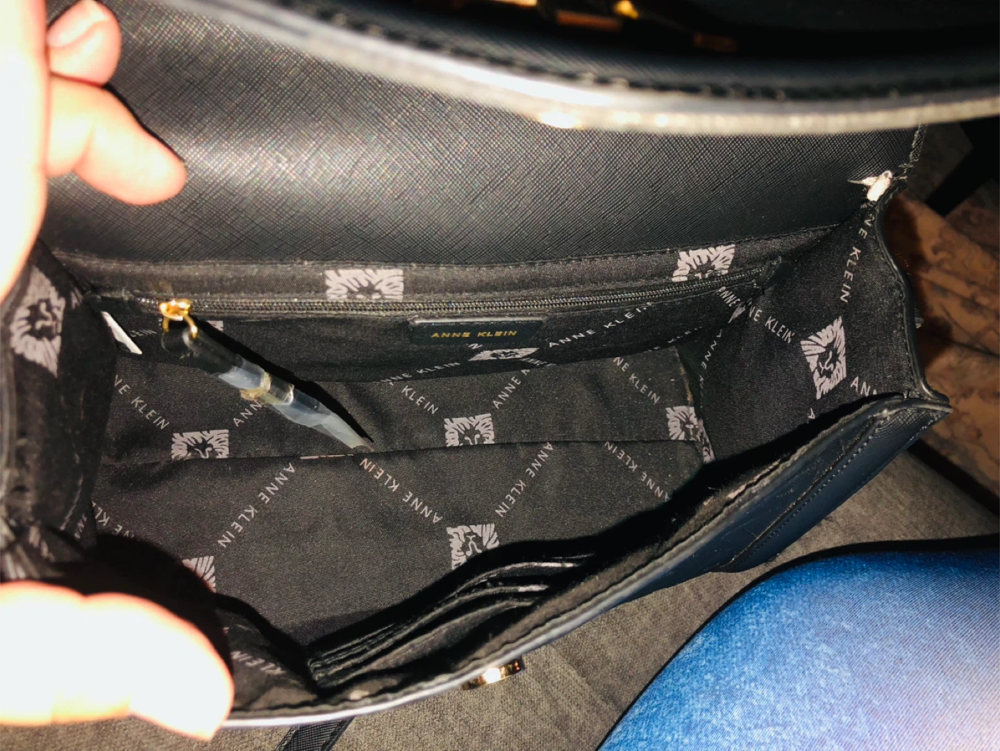 Anne Klein Black Handbag - photo 3